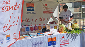 CP MUTUALITE FRANÇAISE PACA : PREVENTION SANTE AU VILLAGE SPORTIF DE LA COURSE LA RONDE DES PLAGES A MENTON – 17/05